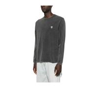 Maison Kitsuné - T-shirt in Cotone con Testa di Volpe - - Tops - Uomo - Nero - L