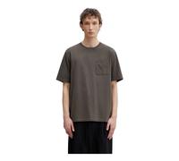 Maison Kitsuné - T-shirt Poetic Script - - Tops - Uomo - Verde - L