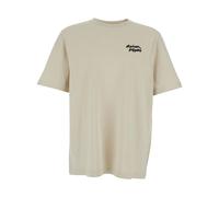 Maison Kitsuné, ,Tops ,Uomo ,Beige ,L T-shirt girocollo