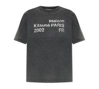 Maison Kitsuné, ,Tops ,Uomo ,Grigio ,M 2002 Faded Comfort Tee-Shirt