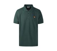 Maison Kitsuné, ,Tops ,Uomo ,Verde ,XL Fox Head Regular Polo