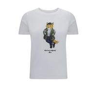 Maison Kitsuné - Weekend Fox Regular Tee-Shirt - - Tops - Donna - Bianco - XS