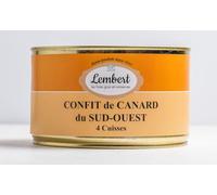 Maison Lembert, Les artisans conserviers - DUCK CONFIT 4 LEGS/Anatra Confit 4 Gambe di Sud-ovest - lattina di 1400 gr