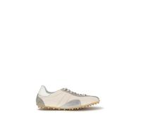 Maison Margiela Beige Calf Leather Bos Taurus Athletic Sneakers - EU41/US8