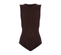 Maison Margiela - Body in Jersey Tecnico - - Tops - Donna - Marrone - S