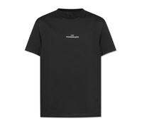 Maison Margiela - Distorted Logo T-Shirt - - Tops - Uomo - Nero - 2XS
