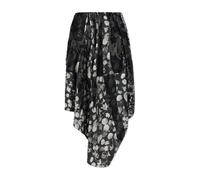 Maison Margiela - Floral Draped Asymmetric Skirt - - Skirts - Donna - Grigio - S