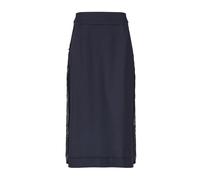 Maison Margiela - Gonna Midi a Vita Alta con Zip Laterale - - Skirts - Donna - Blu - S