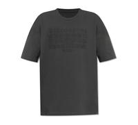 Maison Margiela - Magliette con logo - - Tops - Uomo - Grigio - L