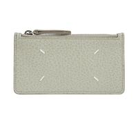Maison Margiela - Portafoglio in pelle con tasca zip monete - - Accessories - Uomo - Beige - ONE SIZE