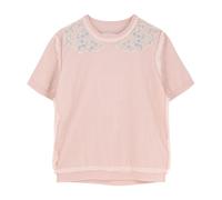 Maison Margiela - Top a Girocollo a Coste - - Knitwear - Donna - Rosa - S
