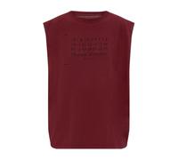 Maison Margiela - Top con logo Z - - Tops - Donna - Rosso - M