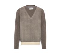Maison Margiela - V-neck Knitwear - - Knitwear - Uomo - Marrone - M