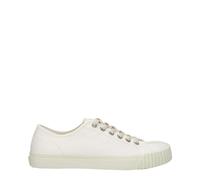 Maison Margiela White Fabric Low Top Sneakers - EU40.5/US7.5