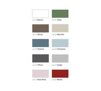 Maison Sucree Materia, set 2 federe a 4 volani, h. 2,5 cm Materia, set 2 federe a 4 volani, h. 2,5 cm