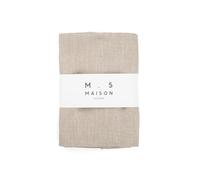 Maison Sucrée Tovaglia 6 Persone Antimacchia Ed Impermeabile Tinta Unita Base Korin CM 155X180-6 PERSONE (TORTORA)