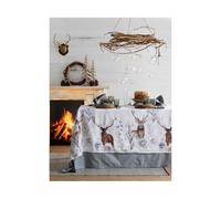Maison Sucree Woods, tovaglia in cotone lino 155x320 cm (14 posti)