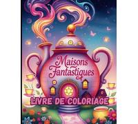 Maisons Fantastiques Livre de Coloriage Vol.3: 50 Dessins Uniques de Maisons Imaginaires pour la Détente et l'Inspiration