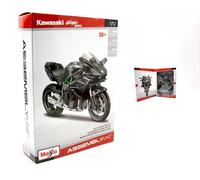 KIT MODELLINO MOTO STATICO MAISTO KAWASAKI NINJA H2R NERO MODELLISMO SCALA 1:12