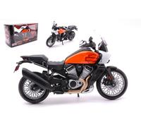 MAISTO 1/12 MOTO HARLEY DAVIDSON PAN AMERICA 1250 ARANCIO MODELLINO STATICO