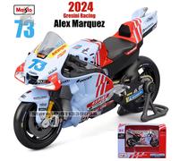 Maisto 1:18 2024 Gresini Racing Motogp # 93 Marc Marquez # 73 Giocattolo Regalo