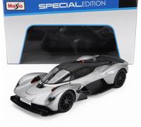 MAISTO 1/18 ASTON MARTIN VALKYRIE 2022 ARGENTO 1:18 MODELLINO STATICO DIECAST