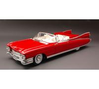 MAISTO 1/18 CADILLAC ELDORADO BIARRITZ 1959 ROSSO MODELLINO STATICO DIECAST