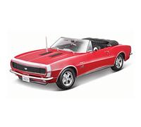 Maisto 1/18 CHEVROLET CAMARO SS 396 CONVERTIBLE 1967 - Rot