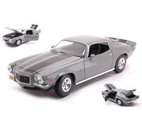 MAISTO 1/18 CHEVROLET CAMARO Z28 1971 GRIGIO MODELLINO STATICO DIECAST