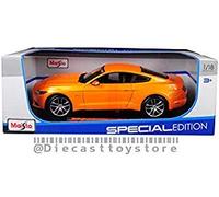 Maisto 1:18 Edizione Speciale - Ford Mustang 2015 (Arancione)