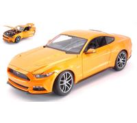 MAISTO 1/18 FORD MUSTANG GT 2015 ARANCIO MODELLINO STATICO DIECAST