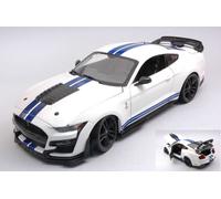 MAISTO 1/18 FORD MUSTANG SHELBY GT500 2020 BIANCO MODELLINO STATICO DIECAST