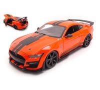 MAISTO 1/18 FORD SHELBY 2020 ARANCIO MODELLISMO MODELLINO STATICO DIECAST