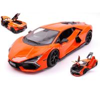 MAISTO 1/18 LAMBORGHINI 74X REVUELTO ARANCIO MODELLINO STATICO DIECAST