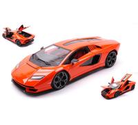 MAISTO 1/18 LAMBORGHINI COUNTACH LPI 800 4 ARANCIO MODELLINO STATICO DIECAST