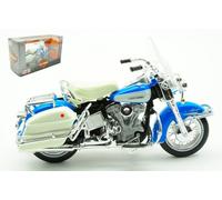 MAISTO 1/18 MOTO HARLEY DAVIDSON FLH ELECTRA GLIDE 1966 MODELLINO STATICO