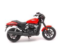 MODELLINO MOTO STATICO MAISTO HARLEY DAVIDSON STREET 750 2015 SCALA 1/18