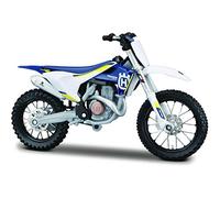 Maisto- 1:18 Moto Husqvarna FC 450-18 PZ Dispenser, Colori Assortiti, M34007-16909
