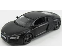 MAISTO 1/24 AUDI R8 4.2 FSI V8 2007 NERO MODELLISMO MODELLINO STATICO DIECAST