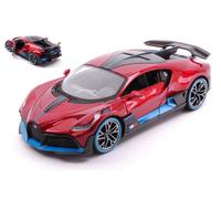 MAISTO 1/24 BUGATTI DIVO ROSSO MODELLISMO MODELLINO STATICO DIECAST