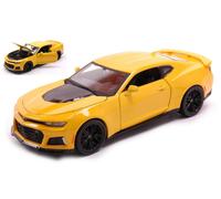 MAISTO 1/24 CHEVROLET CAMARO ZL1 2017 GIALLO MODELLINO STATICO DIECAST