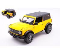 MAISTO 1/24 FORD BRONCO BADLANDS 2021 GIALLO MODELLINO STATICO DIECAST