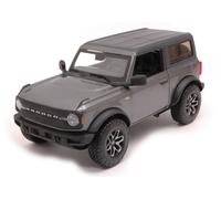 MAISTO 1/24 FORD BRONCO BADLANDS 2021 GRIGIO MODELLINO STATICO DIECAST