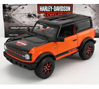 MAISTO 1/24 FORD BRONCO CUSTOM HARLEY DAVIDSON 2021 MODELLINO STATICO DIECAST
