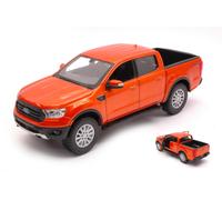 MAISTO 1/24 FORD RANGER 2019 ARANCIO MODELLISMO MODELLINO STATICO DIECAST