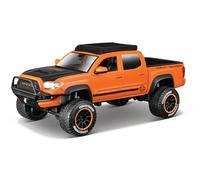 Maisto 1:24 Harley Davidson Custom 2023 Toyota Tacoma, Arancione/Nero