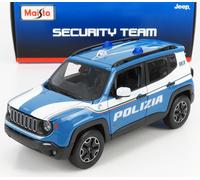 MAISTO 1/24 JEEP RENEGADE POLIZIA 2017 MODELLISMO 1:24 MODELLINO STATICO DIECAST