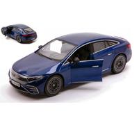 MAISTO 1/24 MERCEDES EQ EQS SEDAN 2022 BLU MODELLINO STATICO DIECAST