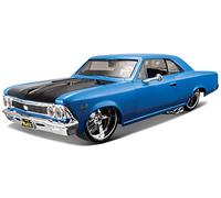 Chevrolet Chevelle Ss 396 1966 Classic Muscle Blue 1:24 Model 31333 MAISTO
