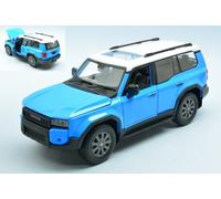 MAISTO 1/24 TOYOTA LAND CRUISER 2024 BLU/BIANCO 1:24 MODELLINO AUTO STATICO